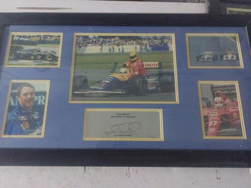 Williams - Fórmula 1 - Nigel Mansell - 1992 - Foto, Verzamelen, Nieuw