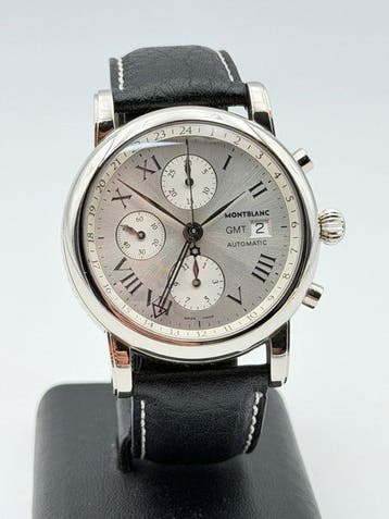 Montblanc - GMT automatic chronographe meisterstuck -, Handtassen en Accessoires, Horloges | Heren, Nieuw
