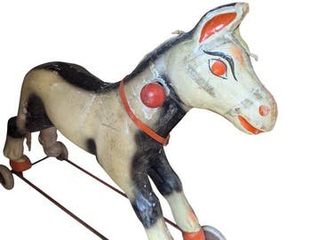 Pull toy - Speelgoed - 1940-1950 - Frankrijk