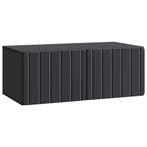 vidaXL Wandmontage TV-kast Zwart 78,5 x 41 x 30 cm Bewerkt, Huis en Inrichting, Kasten |Televisiemeubels, Verzenden, Nieuw
