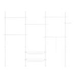 2dekans | Telescopisch Kledingrek – Heavy Duty Open, Ophalen of Verzenden, Nieuw