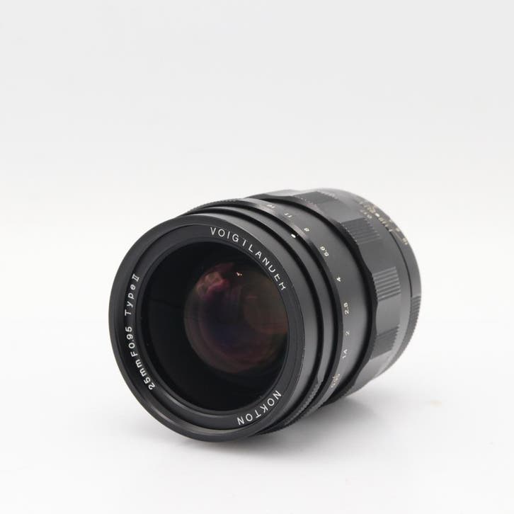 Voigtlander MFT 25mm F/0.95 Nokton II | Occasion, TV, Hi-fi & Vidéo, Photo | Lentilles & Objectifs, Enlèvement ou Envoi