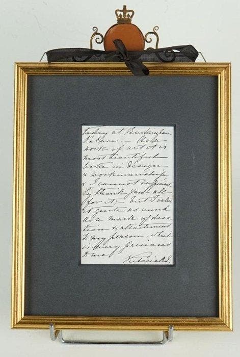 Queen Victoria - Queen Victoria (1819–1901) – Autograph, Collections, Cinéma & Télévision