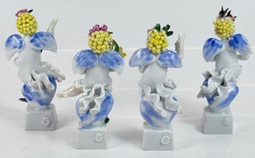 Meissen - Beeldje - Peter Strang – Four Seasons Angels (4) -