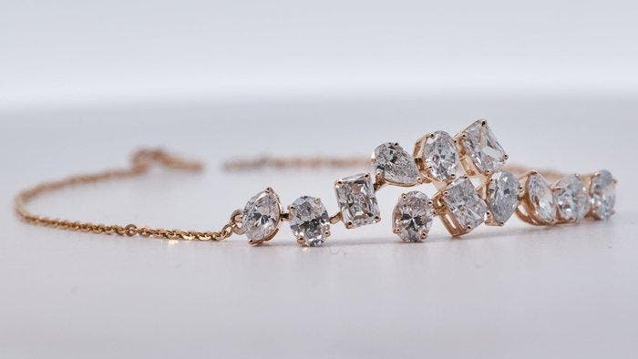 Zonder minimumprijs - Armband - 14 karaat Geel goud -, Bijoux, Sacs & Beauté, Bracelets