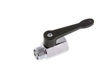Mâle à Femelle G 1/2 2-Way Brass Mini Ball Valve Long, Verzenden, Nieuw