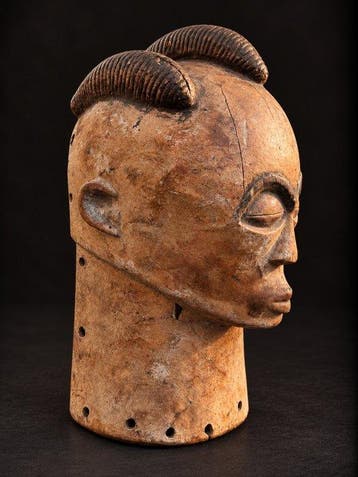Masker - Belle Madeleine Luba - DR Congo (Zonder