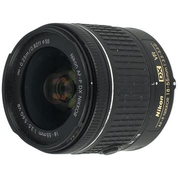 Nikon AF-P 18-55mm F/3.5-5.6G DX VR | Occasion, Ophalen of Verzenden