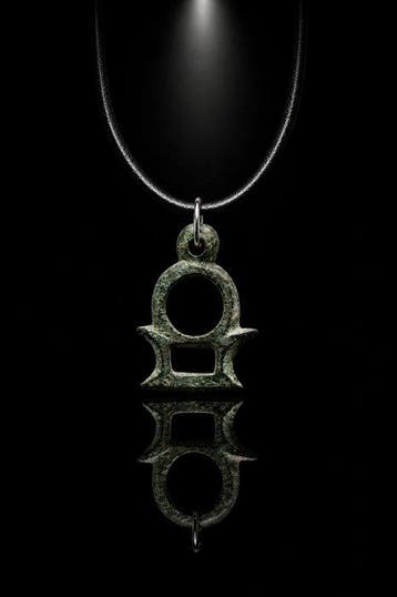 Keltische beschermende hanger - Brons Amulet (Zonder
