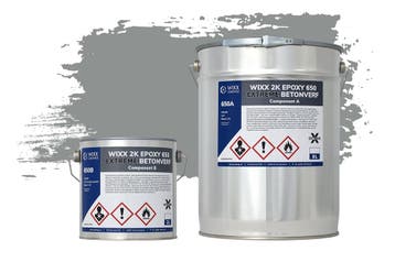 Wixx 2K Epoxy 650 Extreme Betoncoating RAL 7042 |, Verzenden