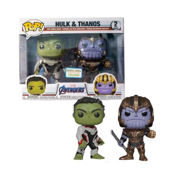 Funko Pop   Hulk and Thanos 2pack Barnes &amp; Noble, Verzamelen, Poppetjes en Figuurtjes, Nieuw, Verzenden