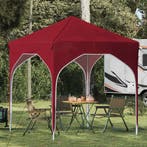 vidaXL Pop-up Feesttent 194 x 194 x 245 cm Bordeauxrood, Verzenden, Nieuw