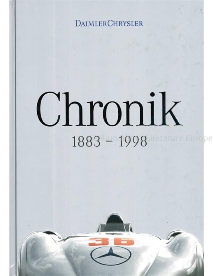 DAIMLER CHRYSLER CHRONIK 1883-1998, Boeken, Auto's | Boeken