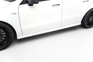 Side Skirts Diffuser voor Mercedes Benz CLA 35/45 C118/X118, Ophalen of Verzenden