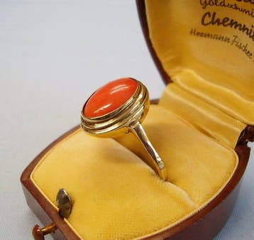 Zonder minimumprijs - Ring - 8 karaat Geel goud - 4.50ct.