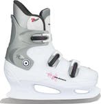 Nijdam kunstschaats maat 42 - Hardboot Wit/Zilver/Fuchsia, Sport en Fitness, Schaatsen, Verzenden, Nieuw, Nijdam