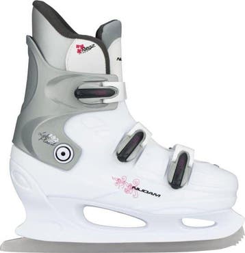 Nijdam kunstschaats maat 42 - Hardboot Wit/Zilver/Fuchsia, Sport en Fitness, Verzenden, Nieuw, Nijdam