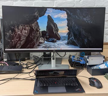 DELL 34 P3424WE curved WQHD monitor - NIEUW (4 st), Computers en Software, Nieuw, Ophalen of Verzenden, DisplayPort, Dell