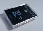 1 gram - Palladium - in een International-blister (Zonder