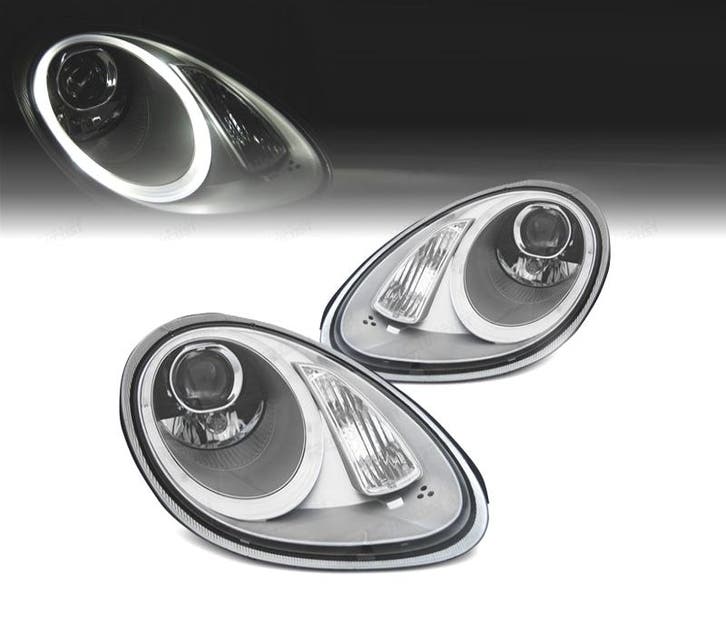 Phares Pour Porsche Boxter 987 05-08 AngelS Eyes Xenon Fond, Autos : Pièces & Accessoires, Éclairage, Envoi