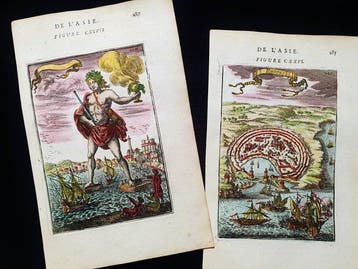 Afrique - [LOT de 2] - Grèce / Rhodes / Îles Égéennes; M., Livres