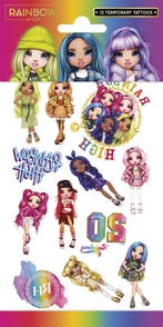 Rainbow High Nep Tattoos, Verzenden, Nieuw
