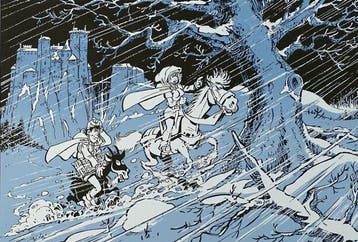 Walthéry, François - 1 Silkscreen - Natacha - Hommage à Peyo, Livres
