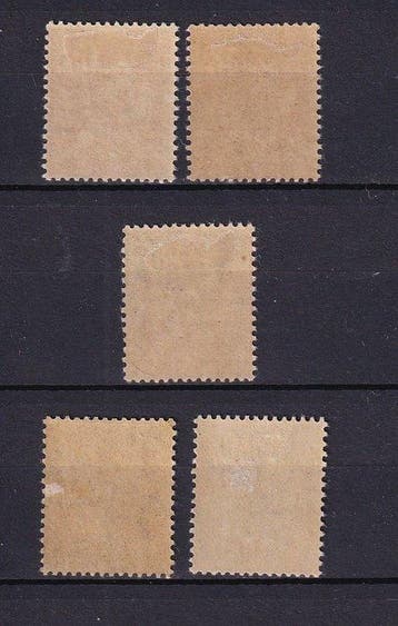 Frankrijk 1900/1901 - Postzegelserie - Yvert n°124/128