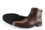 Rieker Veterboots in maat 45 Bruin, Bruin, Verzenden, Boots, Zo goed als nieuw
