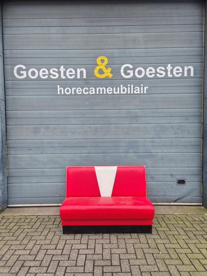 Gebruikte American Diner Bank - B106, Huis en Inrichting, Zetels | Zetels, Ophalen