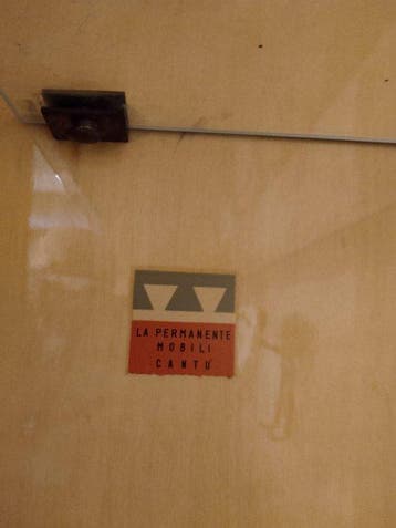 La Permanente Mobili Cantù - Porte-manteau - Ébène de