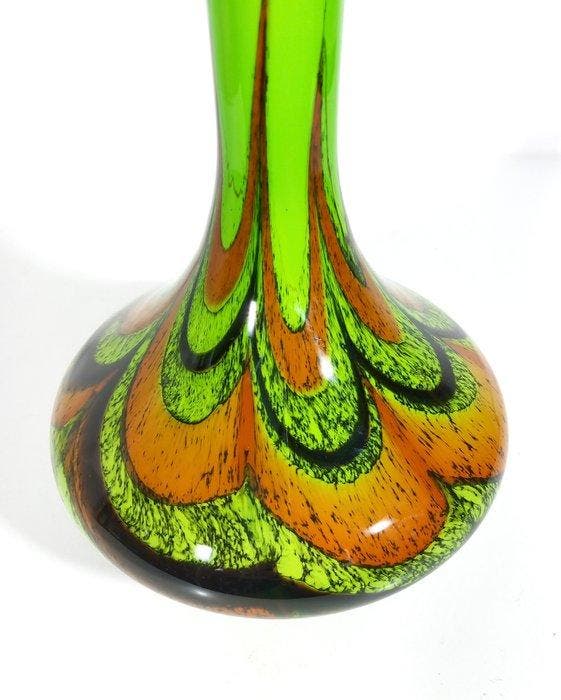 Pesavento - Vaas - Muranoglas - leeftijd 70 - 30 cm, Antiek en Kunst, Antiek | Glaswerk en Kristal