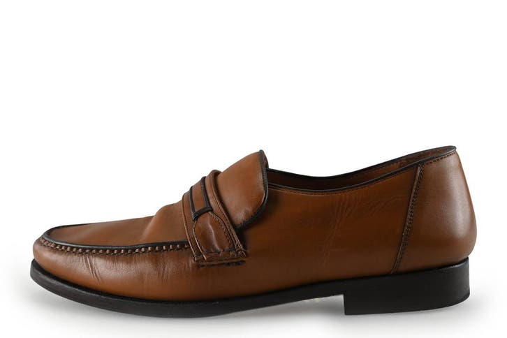 Ambiorix Loafers in maat 43½ Cognac, Kleding | Heren, Schoenen, Overige kleuren, Zo goed als nieuw, Loafers, Verzenden