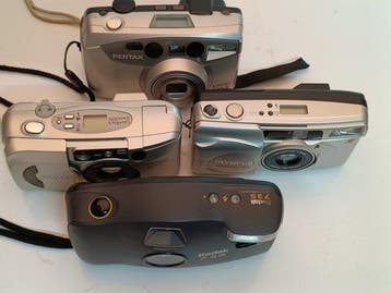 Pentax, Nikon, Olympus, Kodak Pentax Espio 105S; Nikon, Nieuw