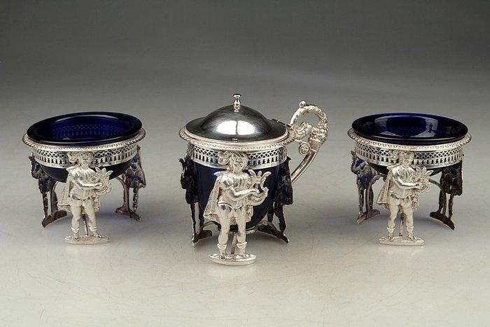Conteneur - Argent, Antiek en Kunst, Antiek | Zilver en Goud