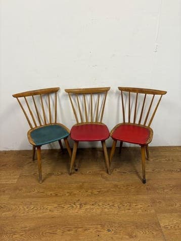 Mixpartij Gebruikte Caféstoelen - S4382, Huis en Inrichting, Ophalen, Nieuw