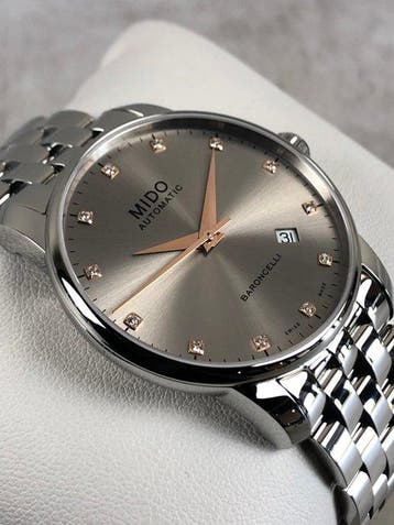 Mido - Baroncelli Automatic Diamonds - M8600.4.67.1 - Homme, Nieuw