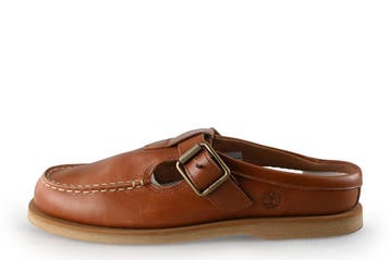 Timberland Muiltjes in maat 39½ Bruin, Kleding | Dames, Bruin, Verzenden, Zo goed als nieuw, Timberland