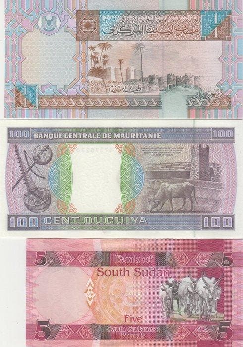 Monde. - 180 different Banknotes - Various Dates (Sans prix, Timbres & Monnaies, Billets de banque | Europe | Billets non-euro