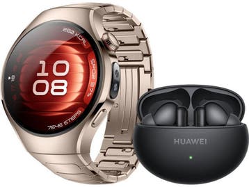 Huawei Watch 5 - Smartwatch - 42mm - Goud, Handtassen en Accessoires, Verzenden, Nieuw, Huawei