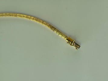 Halsketting - 18 karaat Geel goud - 0.00ct. tw., Handtassen en Accessoires, Nieuw