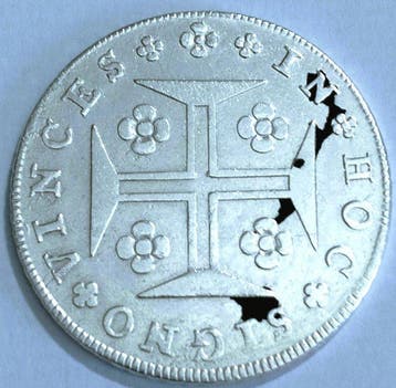 Portugal. D. Maria I (1777-1799). Cruzado Novo (480 Reis) -