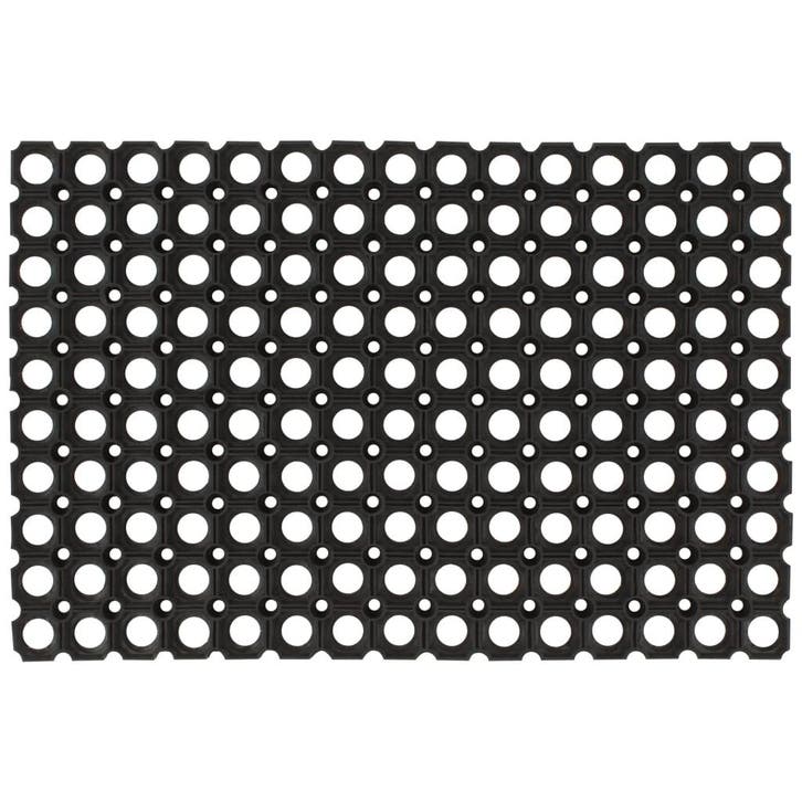 vidaXL Rubbermatten 5 st 16 mm 40x60 cm, Tuin en Terras, Deurmatten, Nieuw, Verzenden