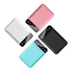 Dual 2x USB Poort Mini Powerbank 50.000mAh - LED Display, Verzenden