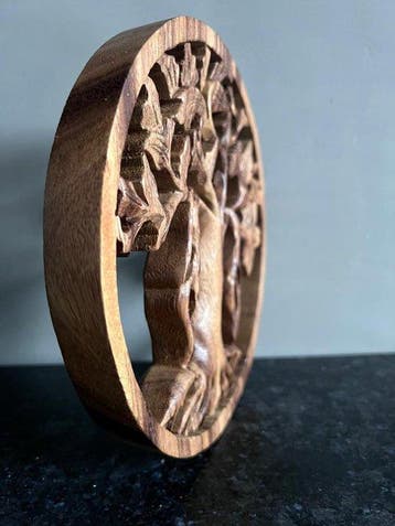 Decoratief ornament - Europa - Handgesneden Levensboom