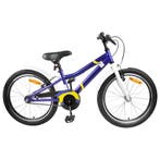 vidaXL Kinderfiets 22 Inch voor 7-12 jaar oud Blauw wit, Fietsen en Brommers, Verzenden, Nieuw