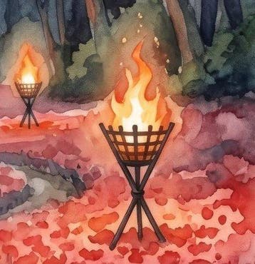 MEDSAN - Kitsune of the Red Lilies () - UNIQUE WORK