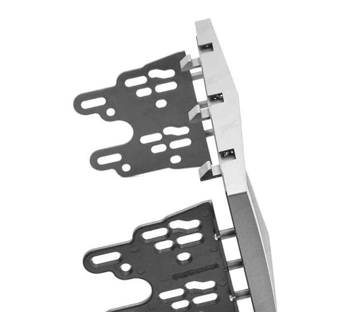 Facade Autoradio 2 Din Gris Pour Opel Astra Antara Corsa Zaf, Auto diversen, Autoradio's, Verzenden