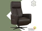 Leren elektrisch relaxfauteuil Honor - Toledo Caffe, Ophalen of Verzenden, Nieuw