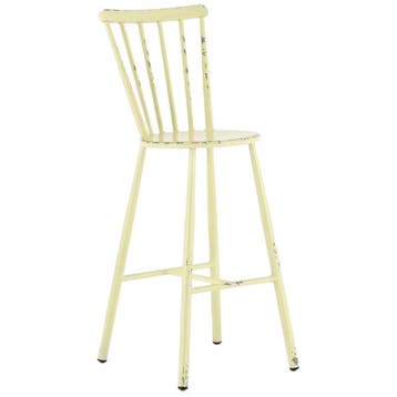 Flamant Tuinbarstoel Claire, Geel - Tuinstoel - Nieuw in, Verzenden, Nieuw, Aluminium